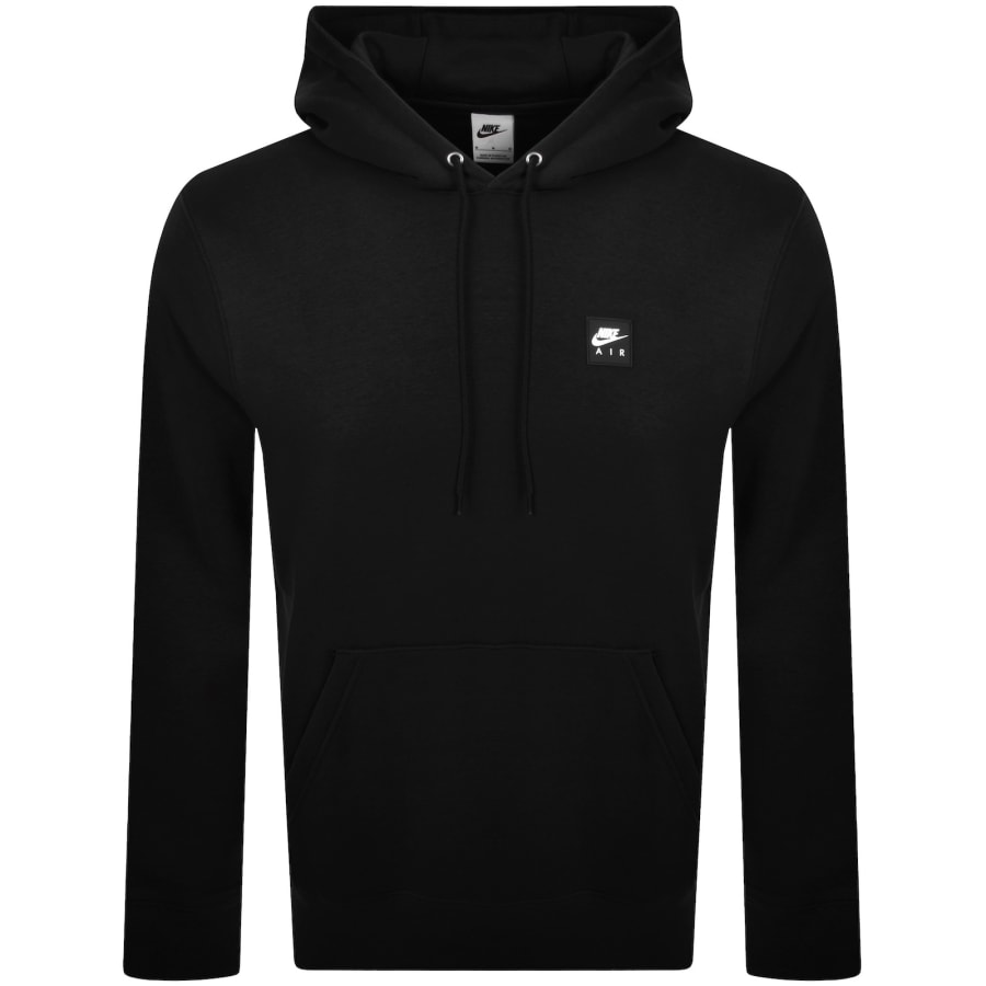 Image number 2 for Nike Air Logo Hoodie Black