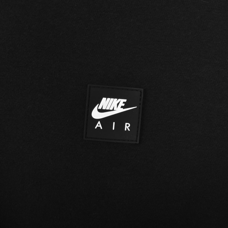 Image number 3 for Nike Air Logo Hoodie Black