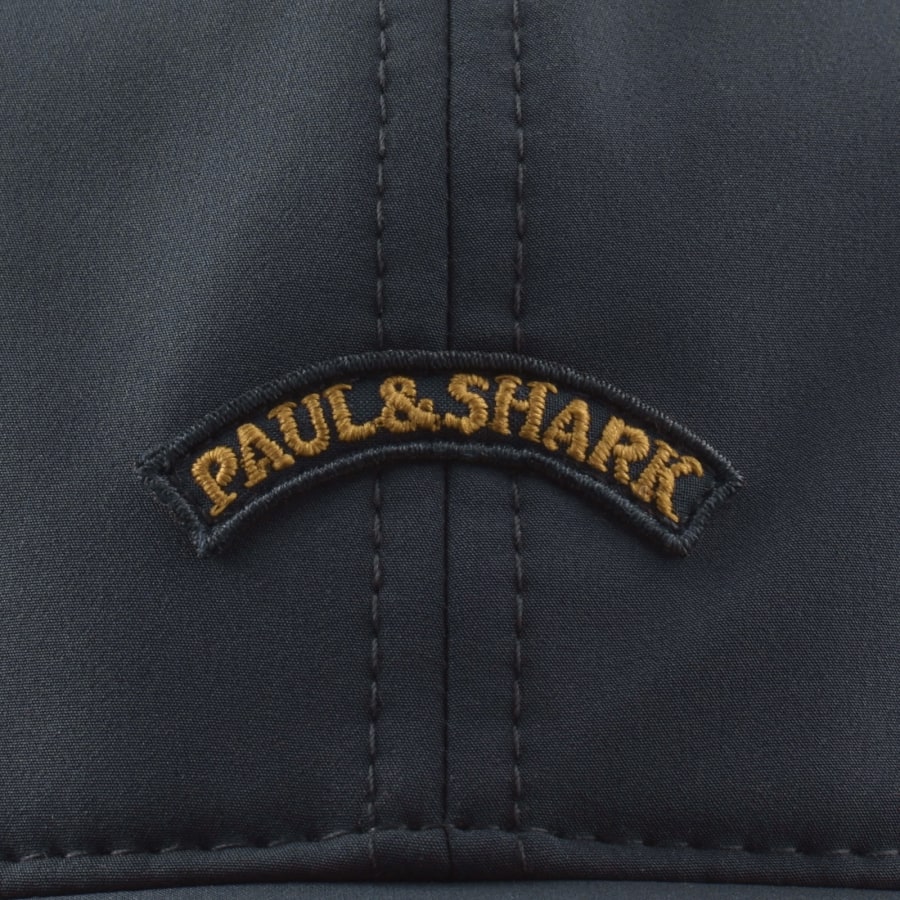 Image number 4 for Paul And Shark Moon Badge Baseball Cap Navy