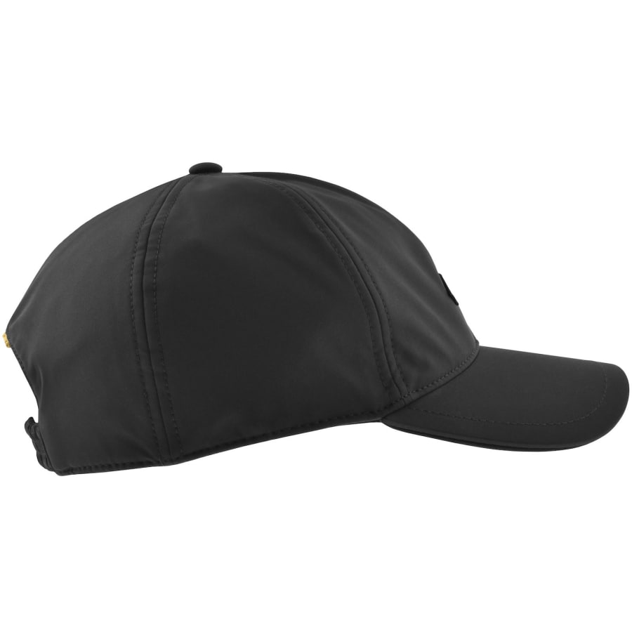 Image number 2 for Paul And Shark Moon Badge Baseball Cap Black