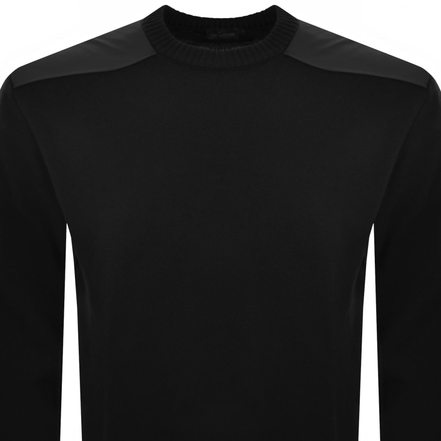 Image number 3 for Paul And Shark Typhoon Knit Jumper Black