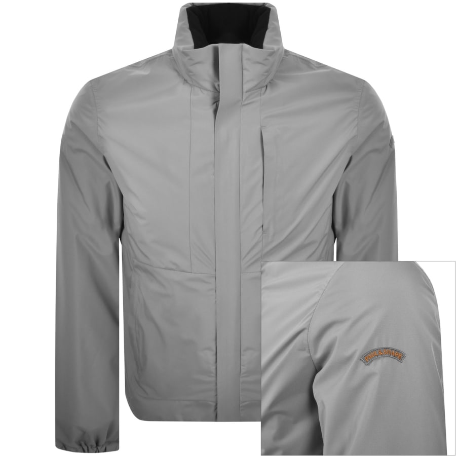 Image number 1 for Paul And Shark Pertex Jacket Grey