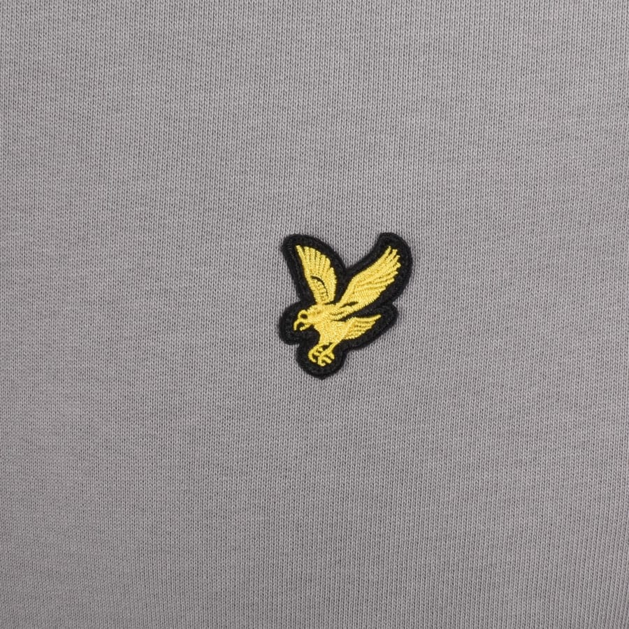 Image number 3 for Lyle And Scott Quarter Zip Sweatshirt Grey