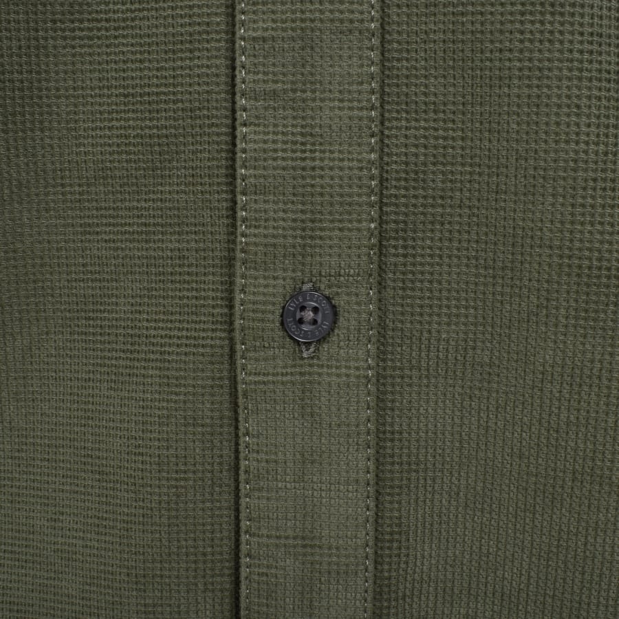 Image number 4 for Lyle And Scott Corduroy Long Sleeve Shirt Green