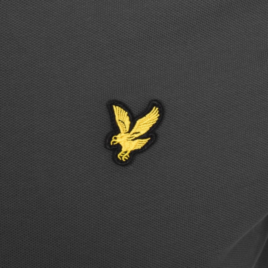 Image number 3 for Lyle And Scott Plain Polo T Shirt Grey