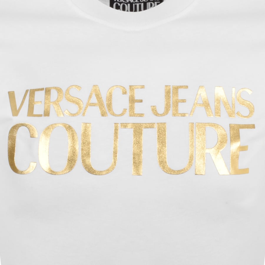 Image number 3 for Versace Jeans Couture Logo T Shirt White