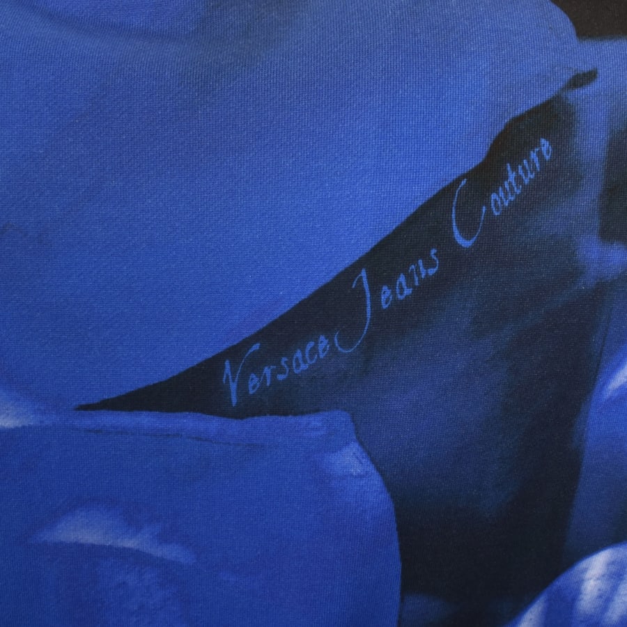 Image number 3 for Versace Jeans Couture Logo Sweatshirt Blue