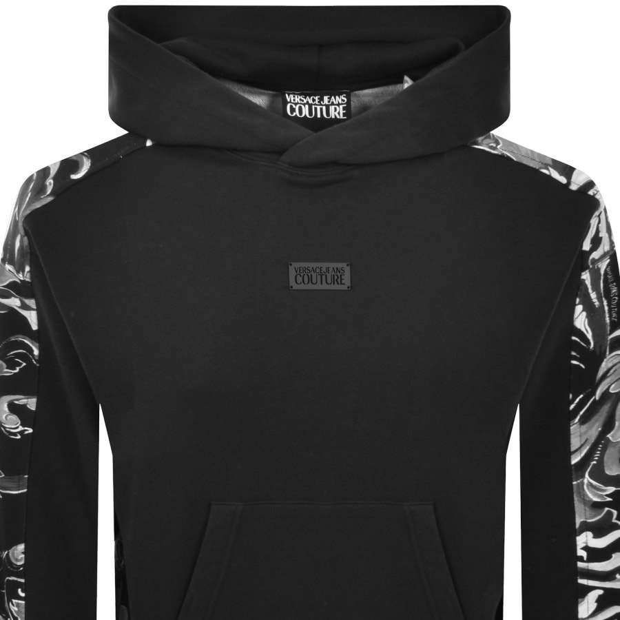 Image number 3 for Versace Jeans Couture Logo Hoodie Black