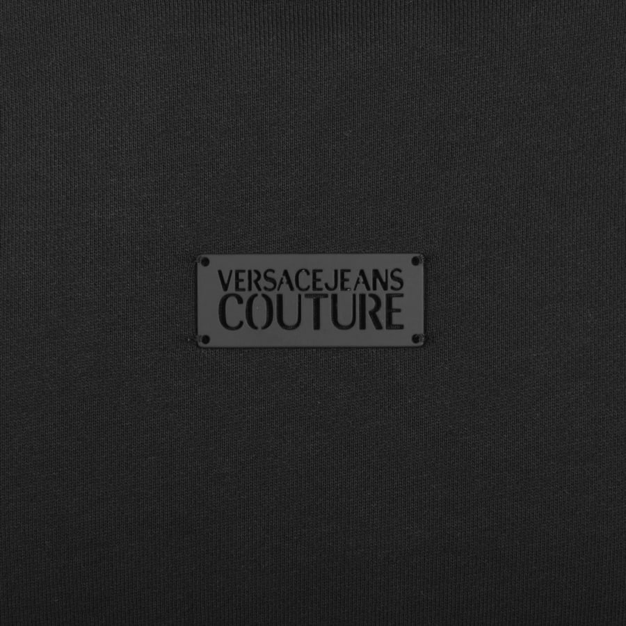 Image number 4 for Versace Jeans Couture Logo Hoodie Black