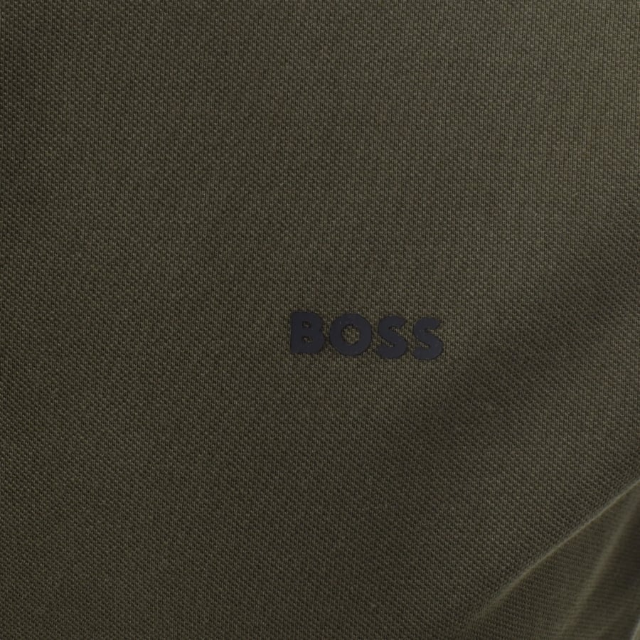 Image number 3 for BOSS Parlay 190 Polo T Shirt Green