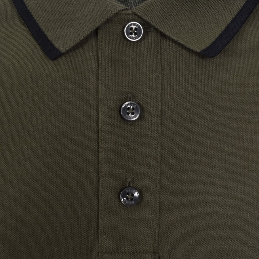 Image number 5 for BOSS Parlay 190 Polo T Shirt Green