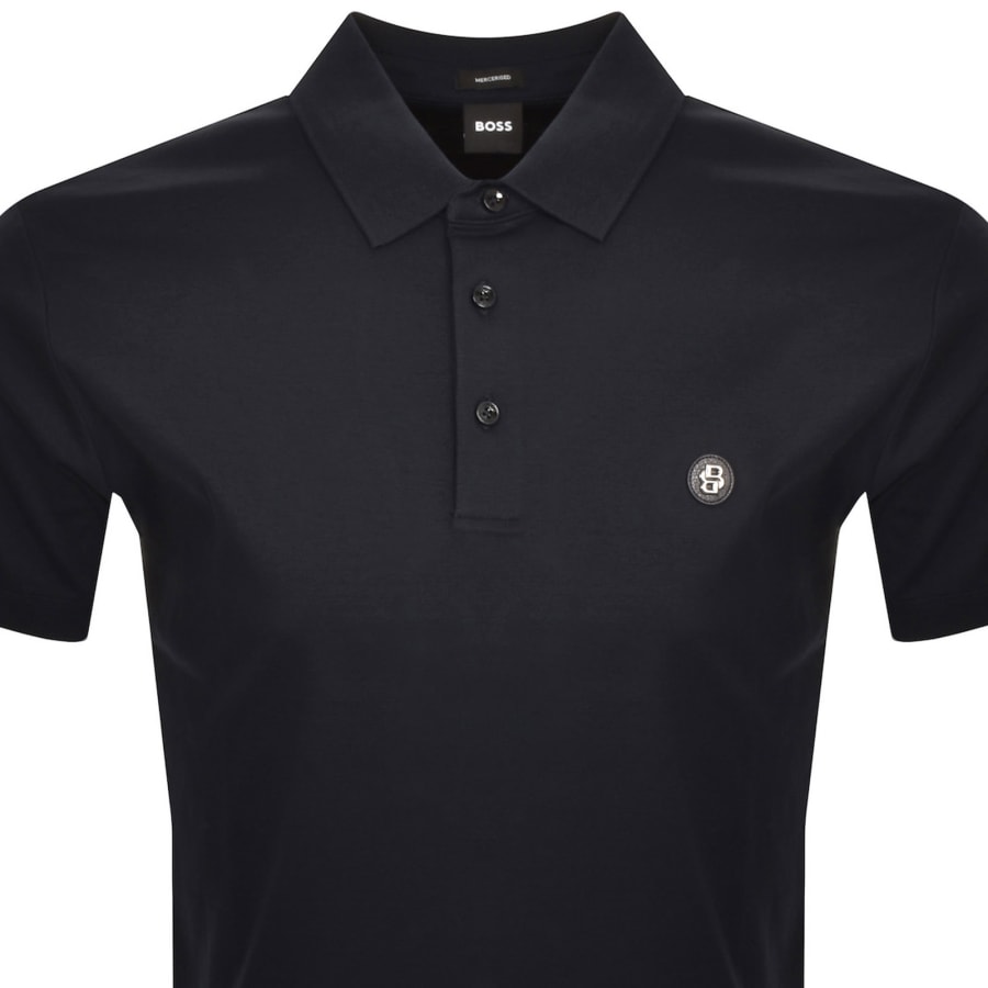 Image number 2 for BOSS Parris 01 Polo T Shirt Navy