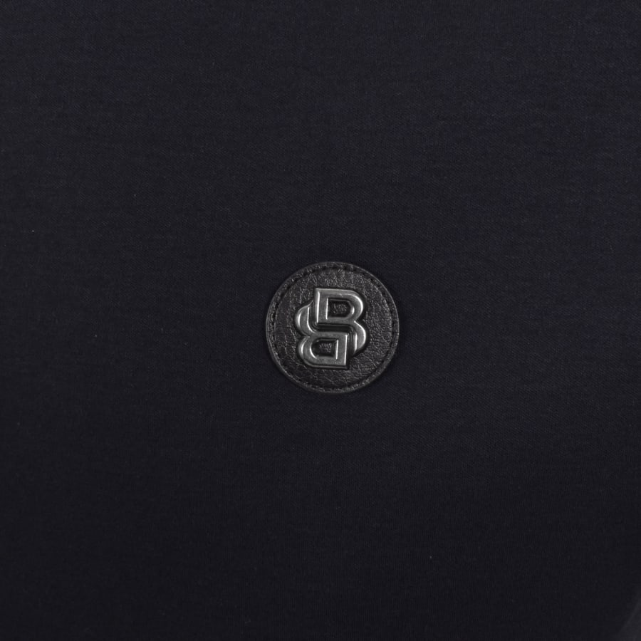 Image number 3 for BOSS Taut 1 Logo T Shirt Navy