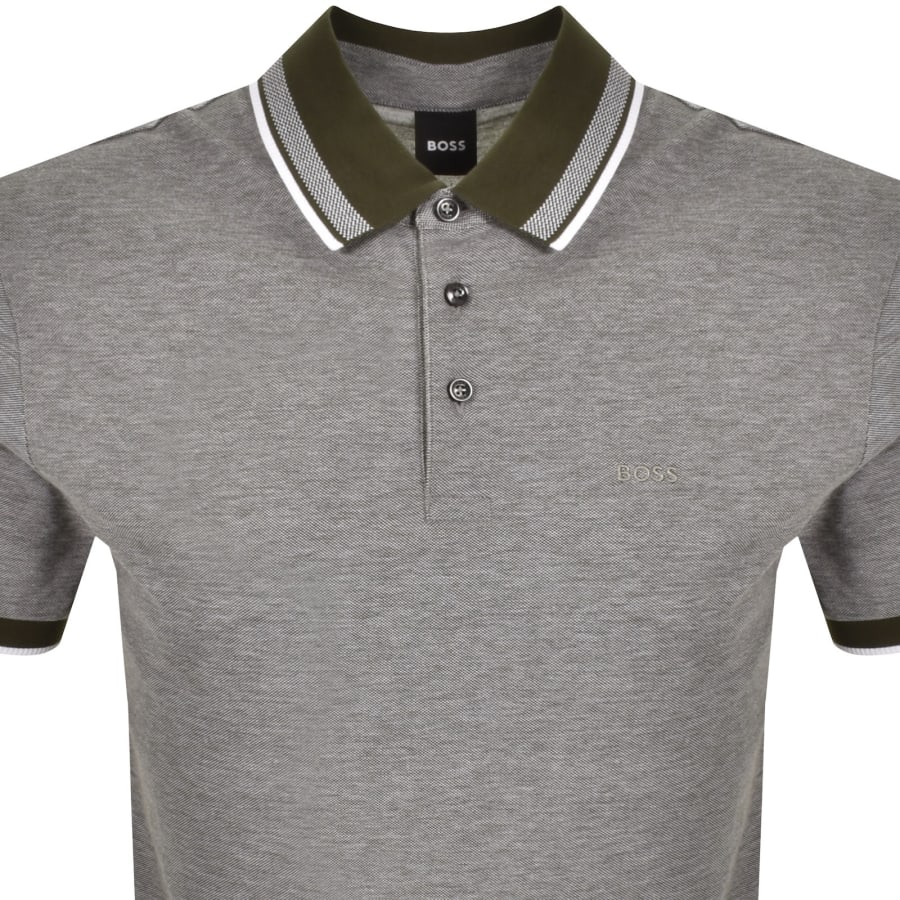 Image number 2 for BOSS Prout 141 Polo T Shirt Green