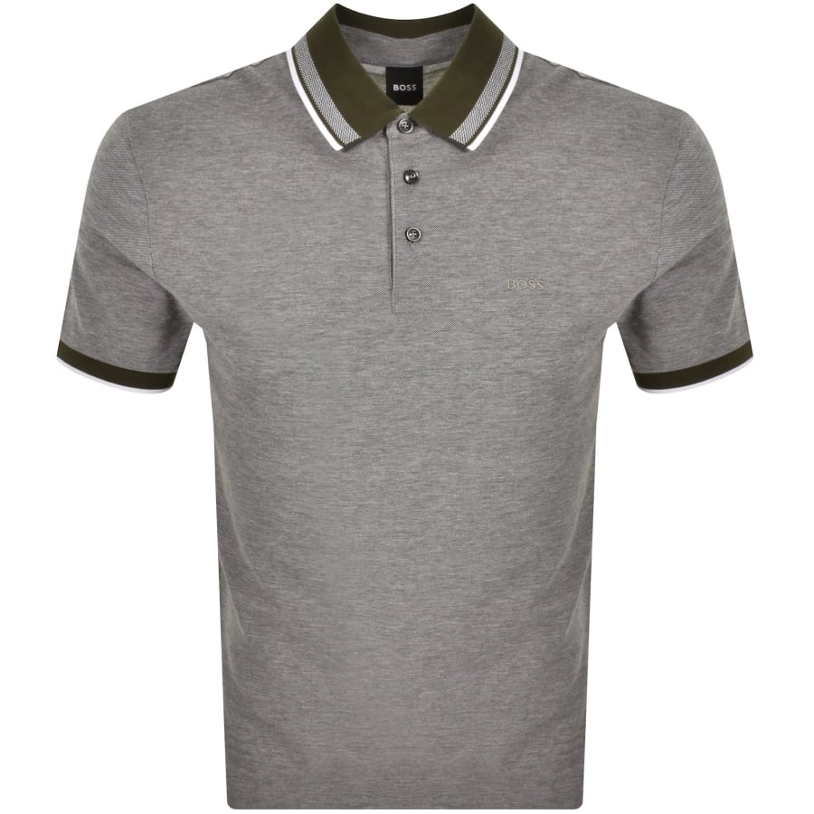 Image number 1 for BOSS Prout 141 Polo T Shirt Green