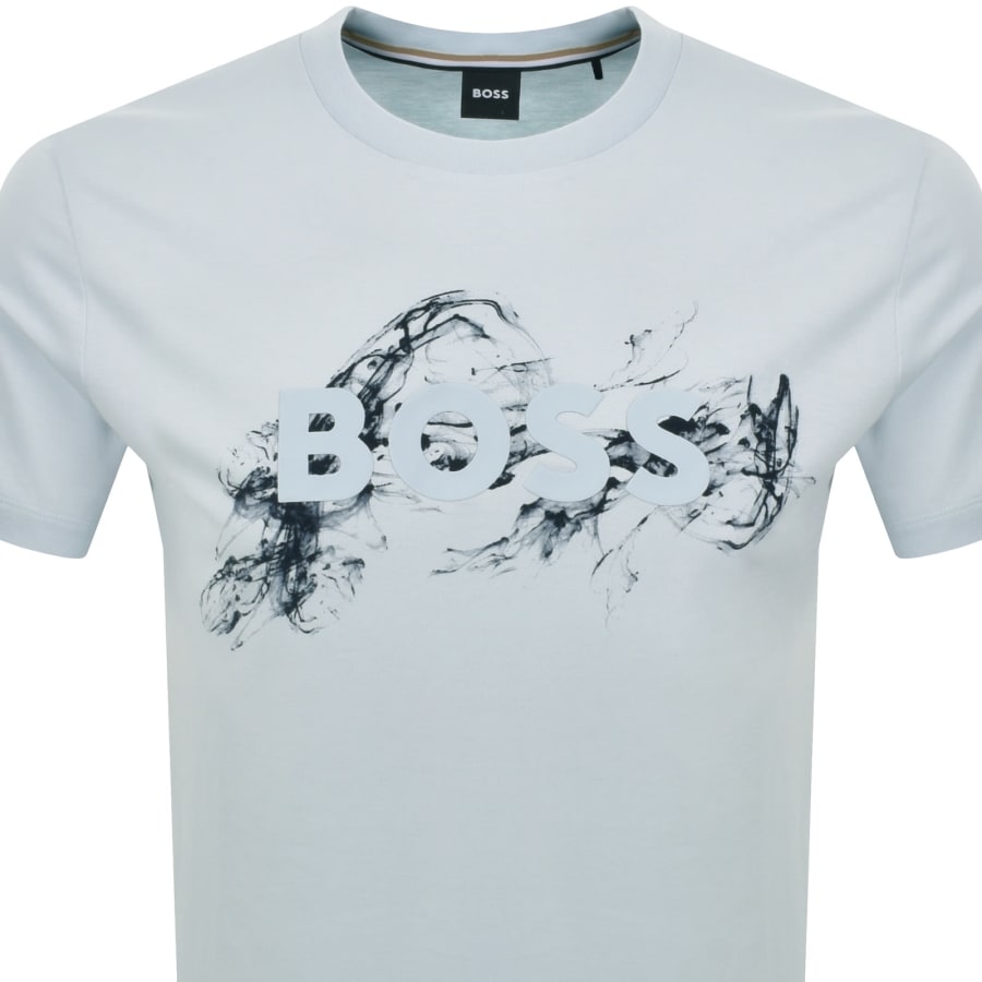 Image number 2 for BOSS Thompson 215 T Shirt Blue