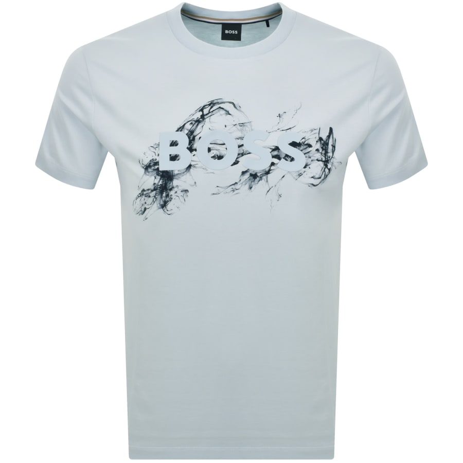 Image number 1 for BOSS Thompson 215 T Shirt Blue