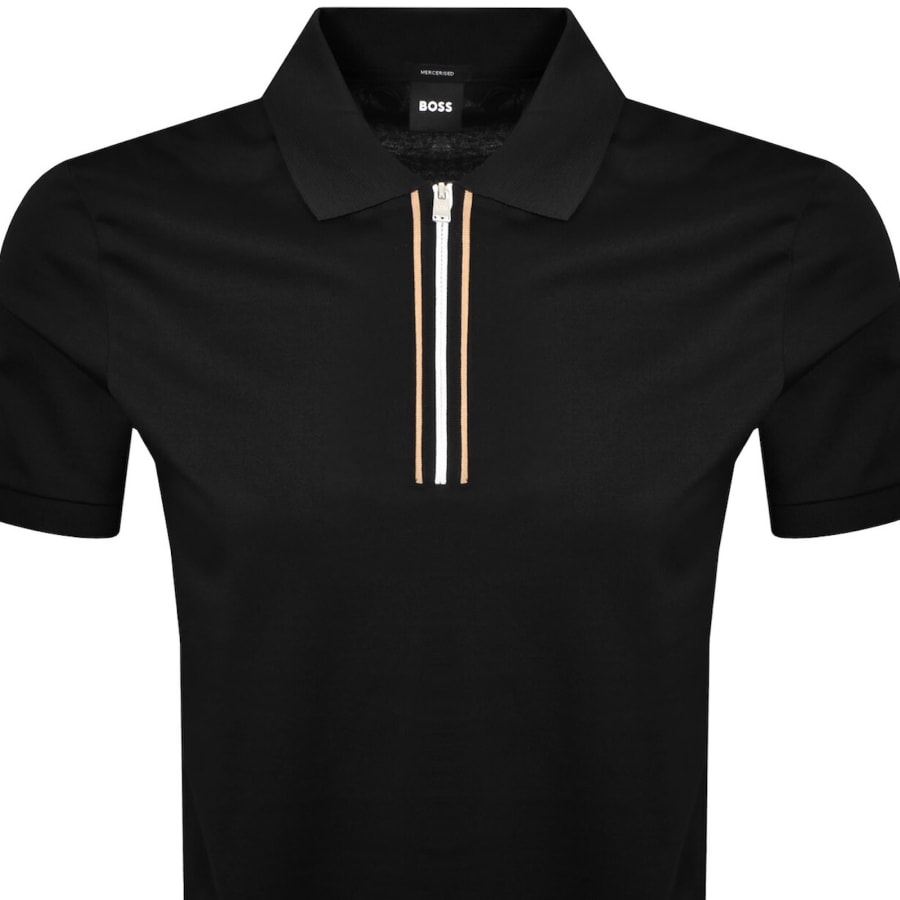 Image number 2 for BOSS H Paras 65 Polo T Shirt Black