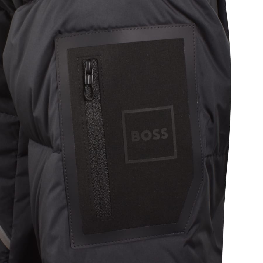 Image number 4 for BOSS Urbanex Puffer Jacket Navy