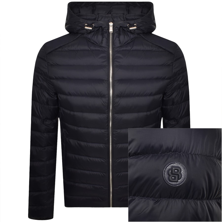 Image number 1 for BOSS Dimeo Down Filled Jacket Navy