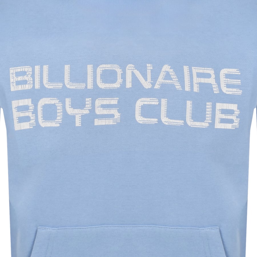 Image number 3 for Billionaire Boys Club Digi Logo Hoodie Blue
