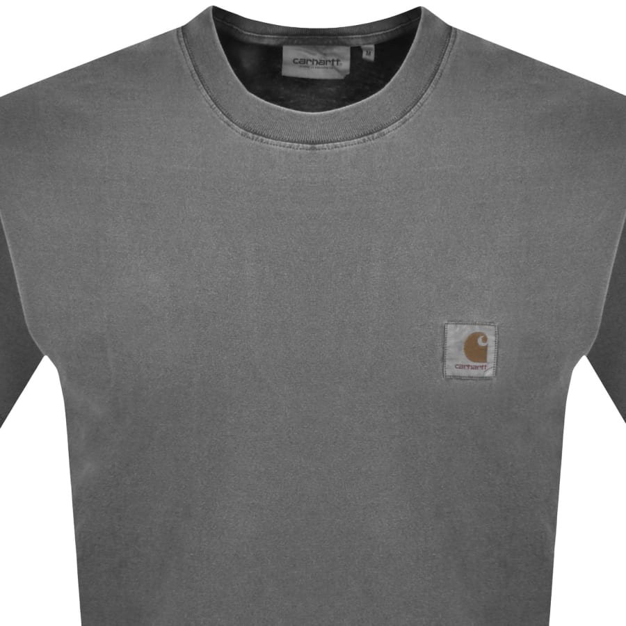 Image number 2 for Carhartt WIP Vista T Shirt Grey