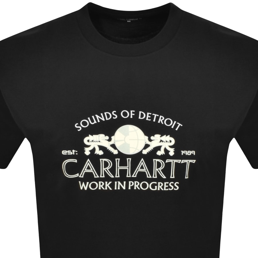 Image number 2 for Carhartt WIP Gatecrasher T Shirt Black