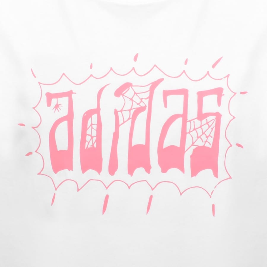 Image number 3 for adidas Originals Oversized Graphic T Shirt White