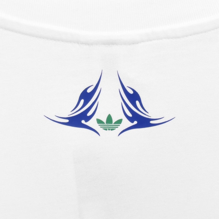 Image number 4 for adidas Originals Oversized Graphic T Shirt White