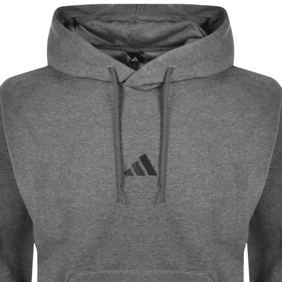 Image number 2 for adidas Sportswear Fleece Hoodie Grey