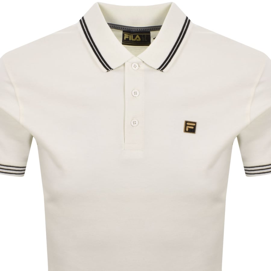 Image number 2 for Fila Soren 2 Tipped Polo Cream