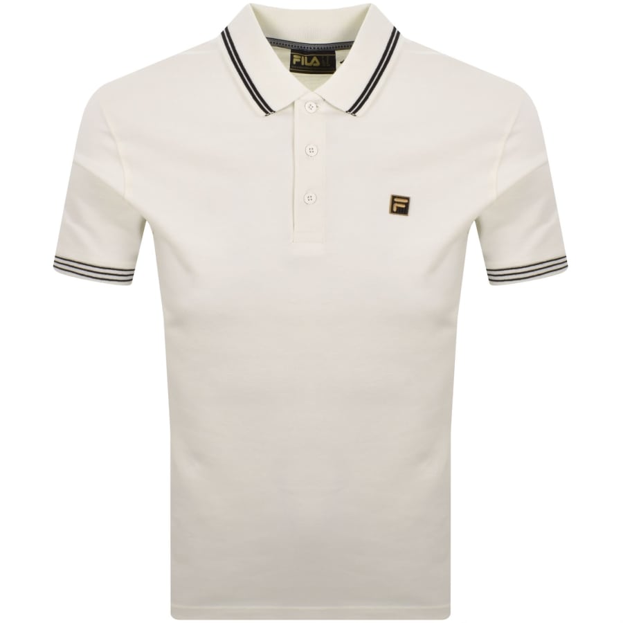 Image number 1 for Fila Soren 2 Tipped Polo Cream