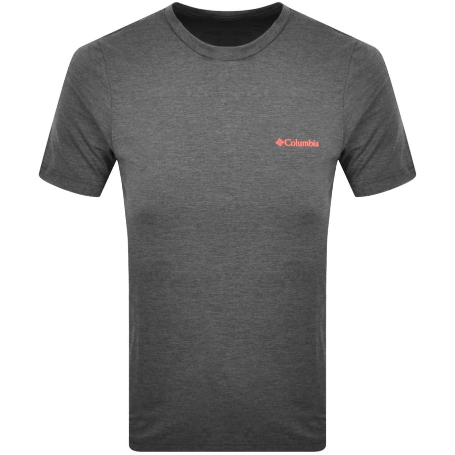 Image number 2 for Columbia Kwick Hike T Shirt Grey