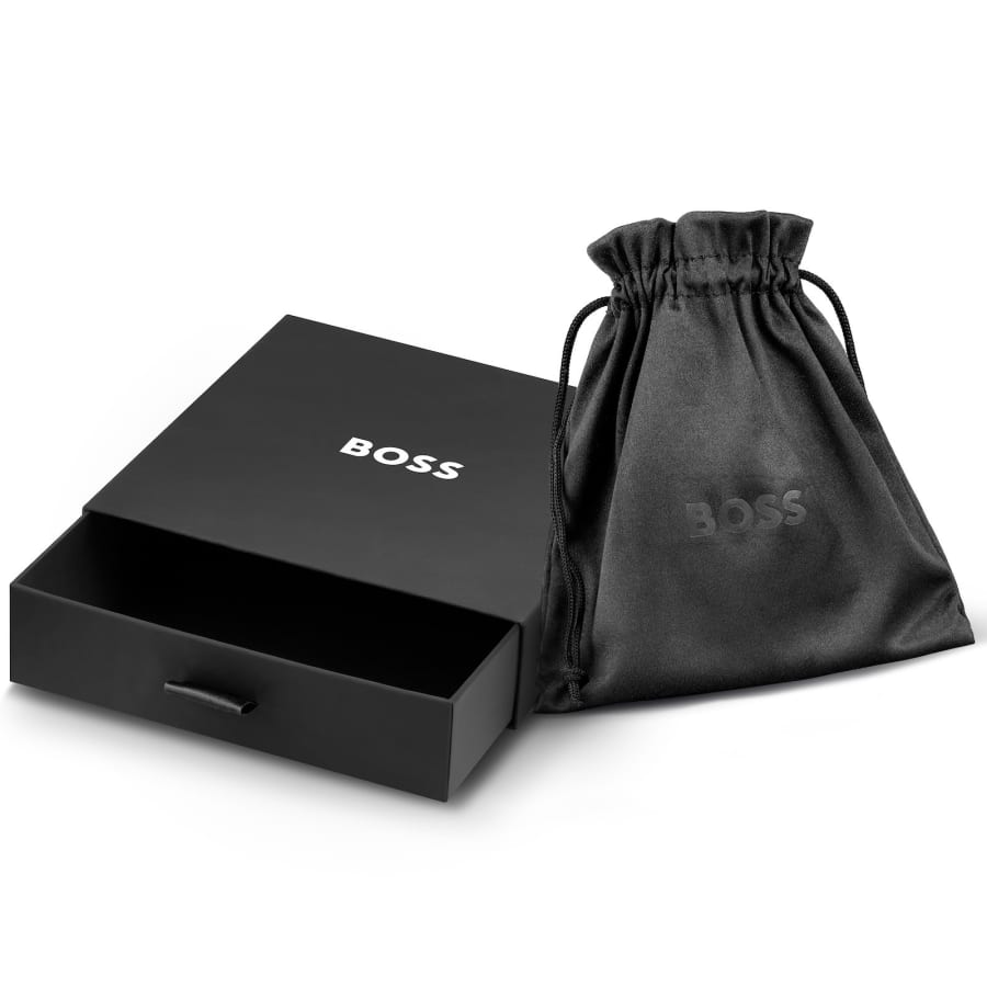 Image number 5 for BOSS Kassy Chain Necklace Gold