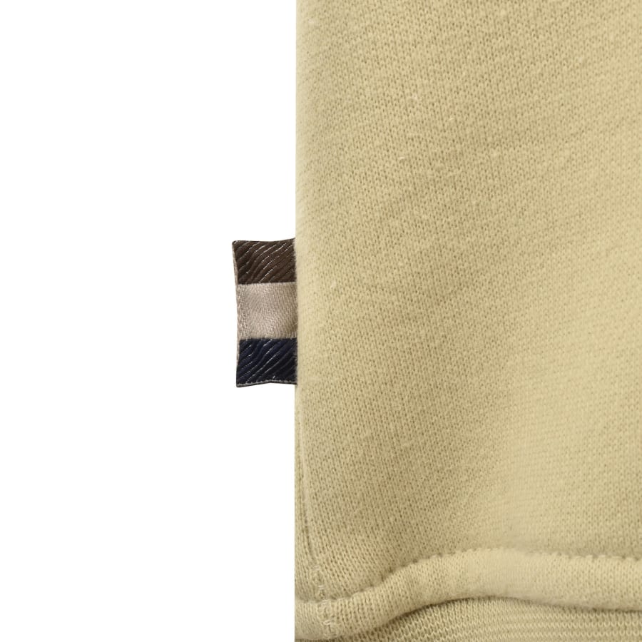Image number 4 for Aquascutum Active Check Hoodie Fleece Beige