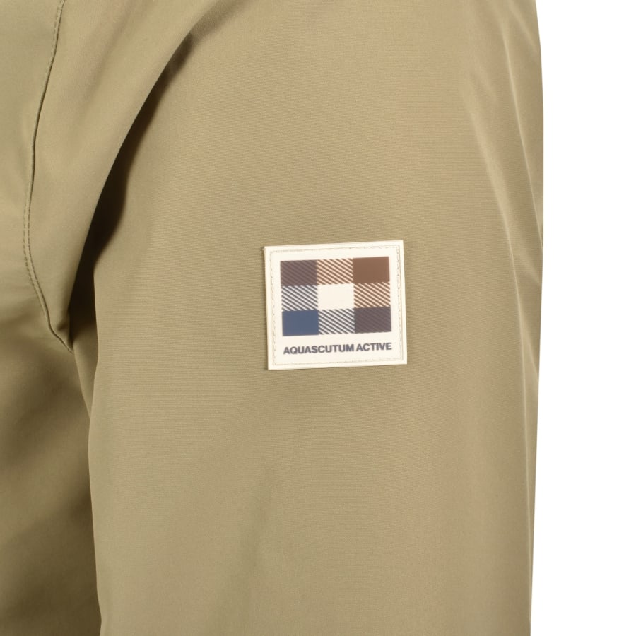 Image number 4 for Aquascutum Active Mid Parka Jacket Khaki