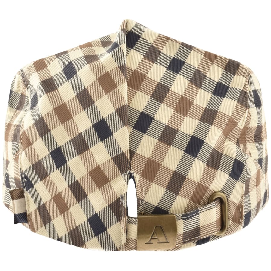 Image number 3 for Aquascutum Check Flat Cap