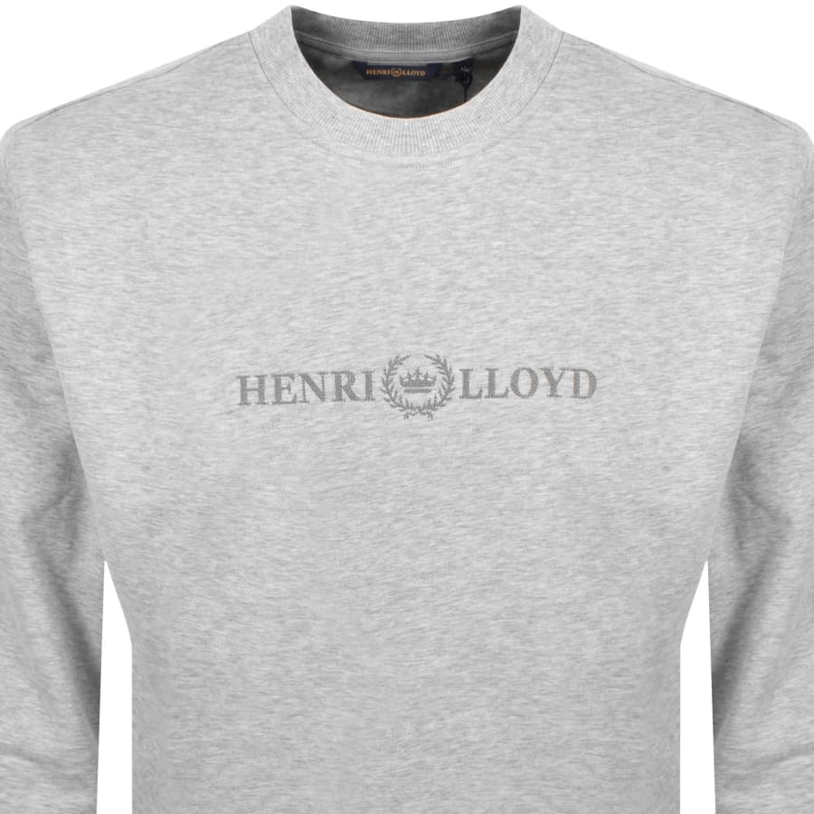 Image number 2 for Henri Lloyd Lytham Sweatshirt Grey