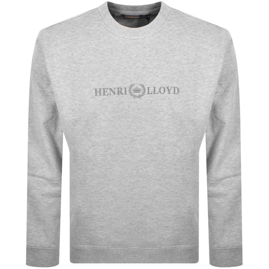 Image number 1 for Henri Lloyd Lytham Sweatshirt Grey
