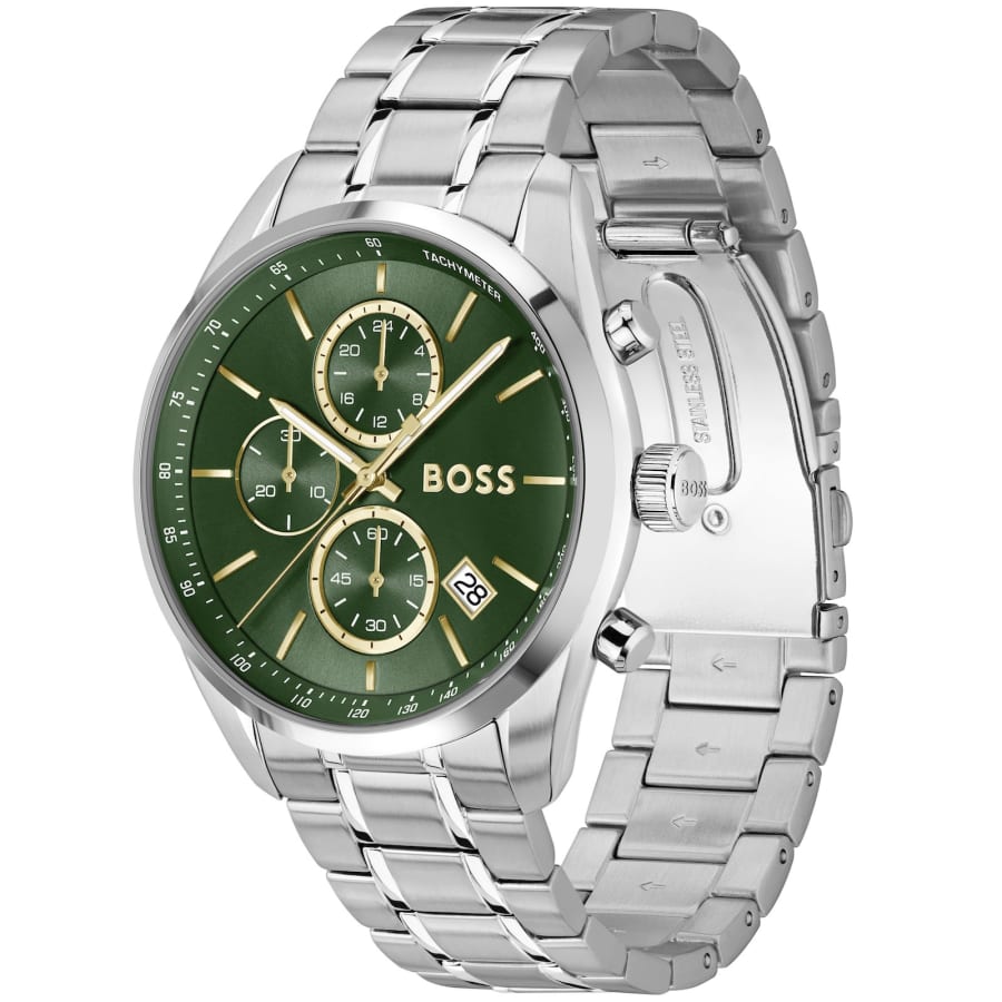 Image number 2 for BOSS Grand Prix 44 Watch Silver