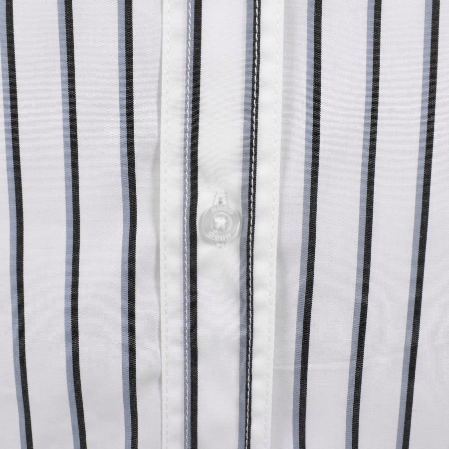 Image number 3 for HUGO Long Sleeved Erillo Shirt White