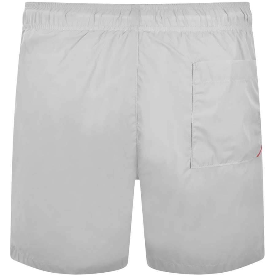 Image number 2 for HUGO Haiti Swim Shorts Light Grey