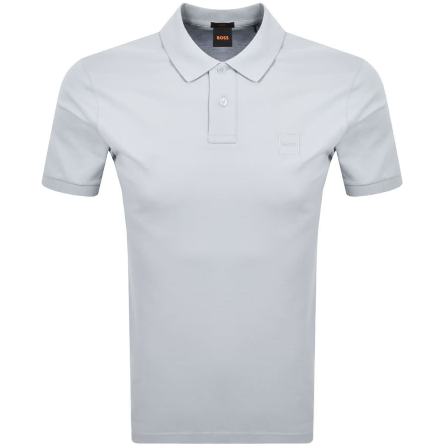 Image number 1 for BOSS Passenger Polo T Shirt Light Grey