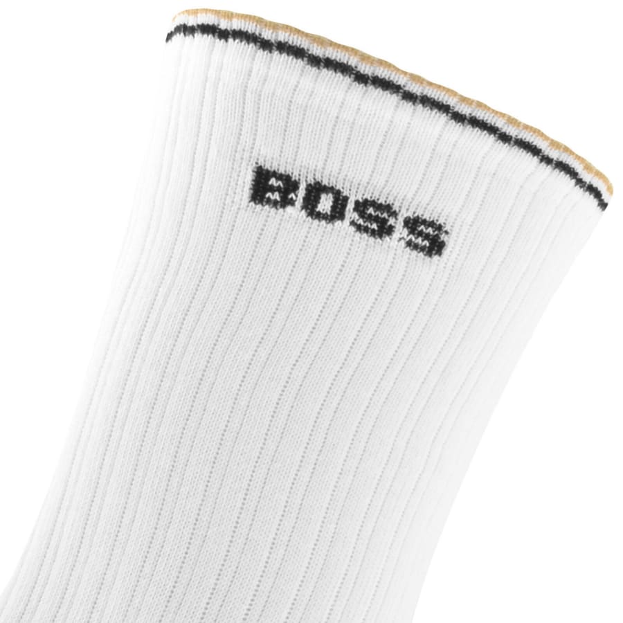 Image number 5 for BOSS 3 Pack Quarter Length Rib Socks