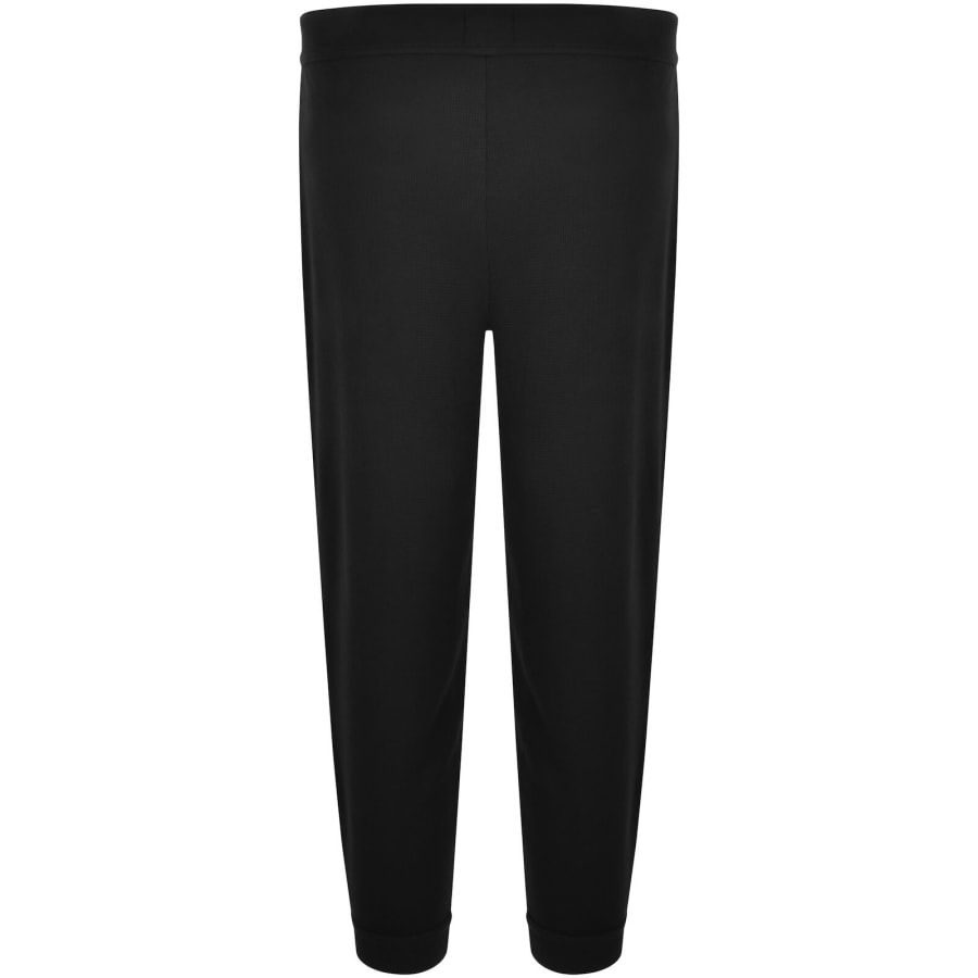 Image number 2 for BOSS Waffle Cuff Joggers Black