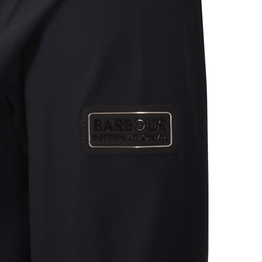 Image number 4 for Barbour International Ash Overshirt Navy