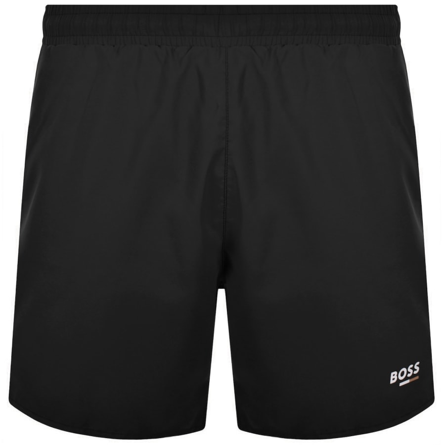 Image number 1 for BOSS Swordfish Swim Shorts Black