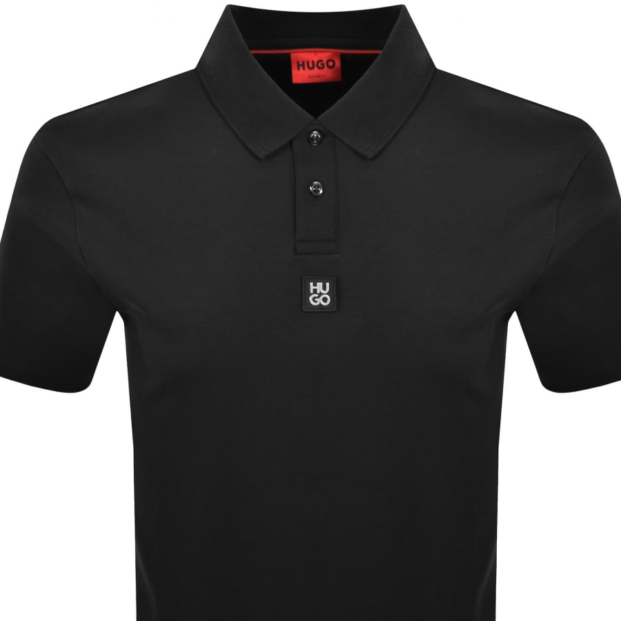 Image number 2 for HUGO Deabono Polo T Shirt Black