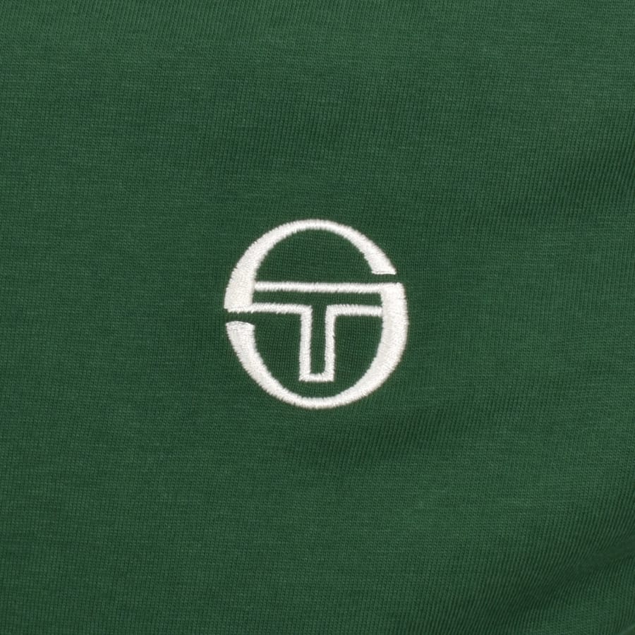 Image number 3 for Sergio Tacchini Grello T Shirt Green