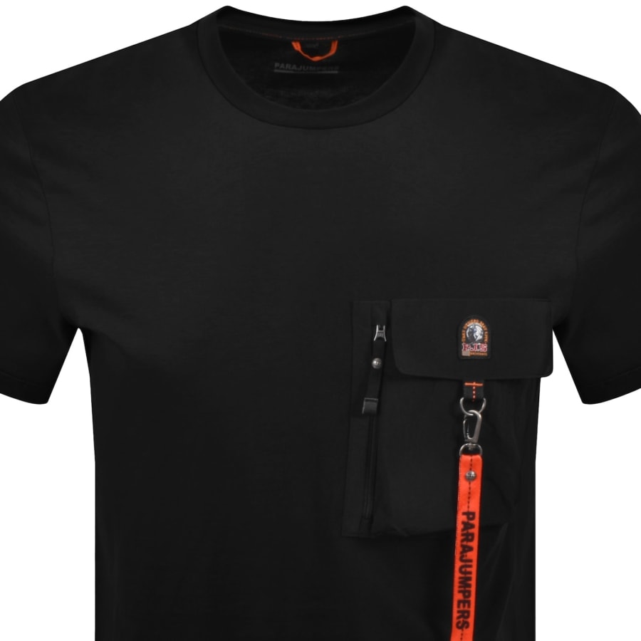 Image number 2 for Parajumpers Mojave Pocket T Shirt Black